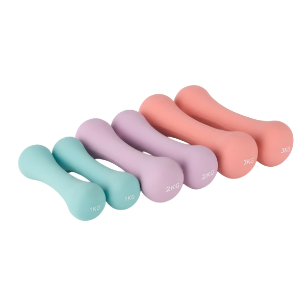 Bone Dumbbell (Cast Iron Inside & PVC Coated)